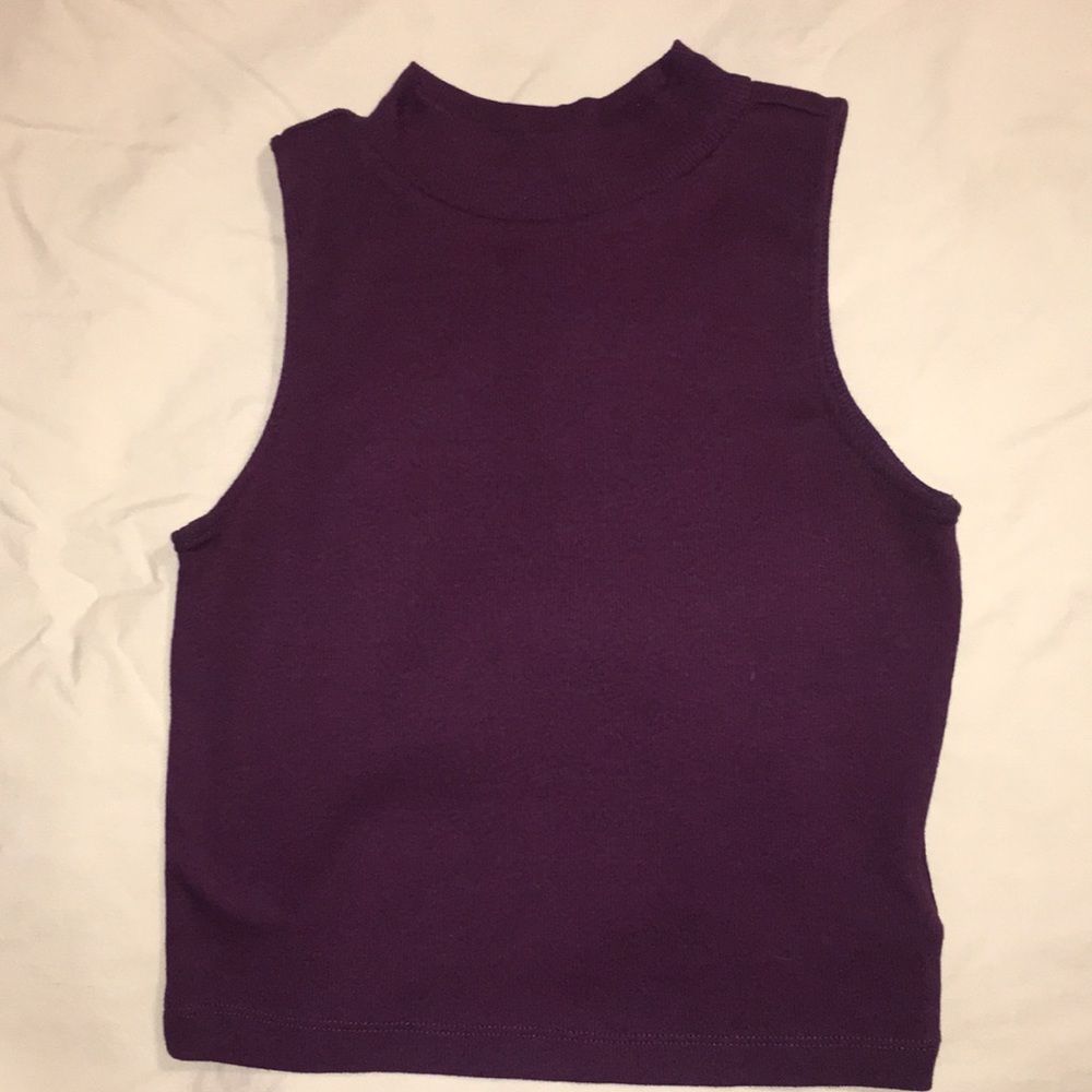 Knit crop top